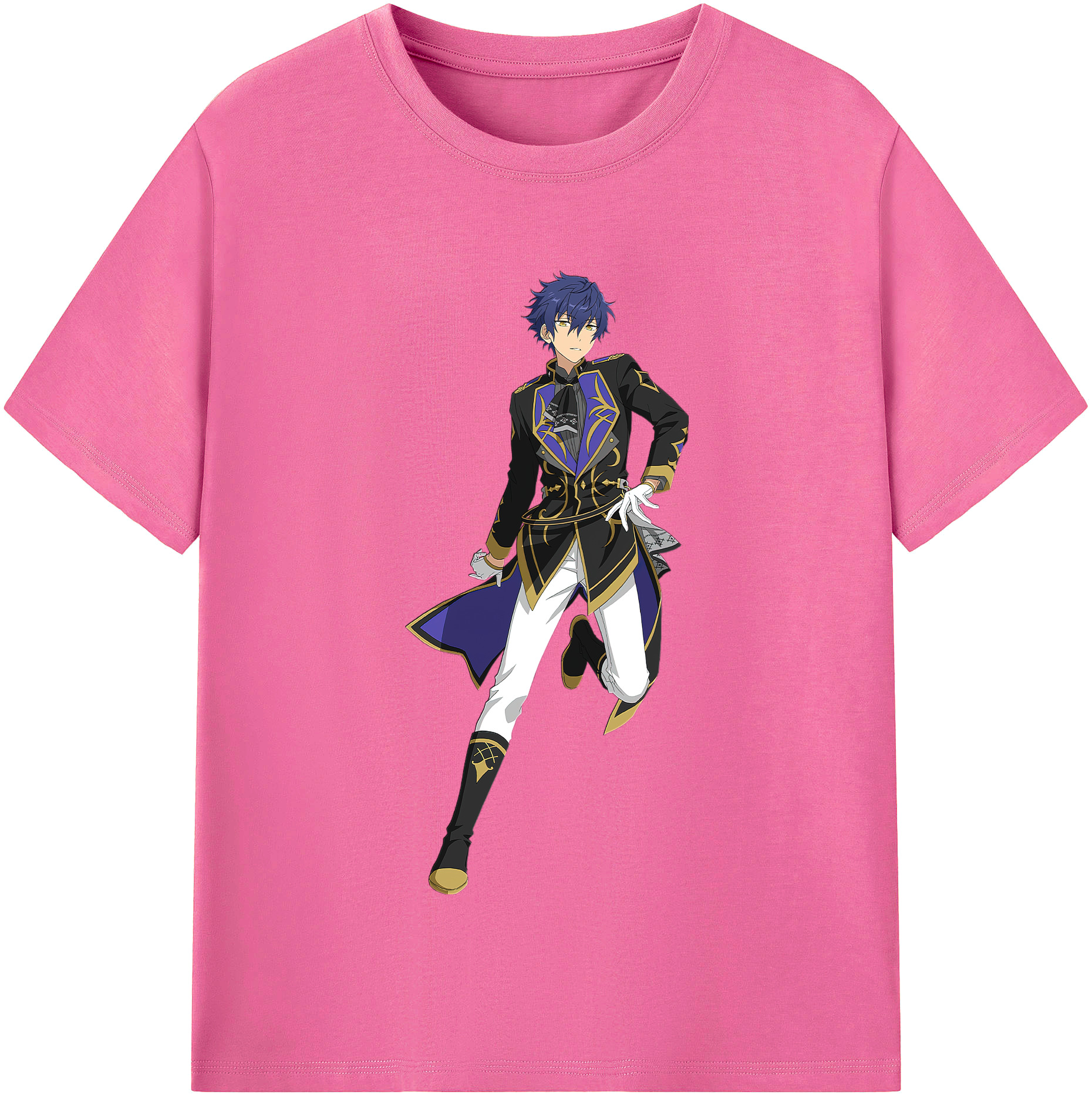 （画像用） あんさんぶるスターズ! Ensemble Stars レディースカジュアルプリントTシャツ（綿100％）